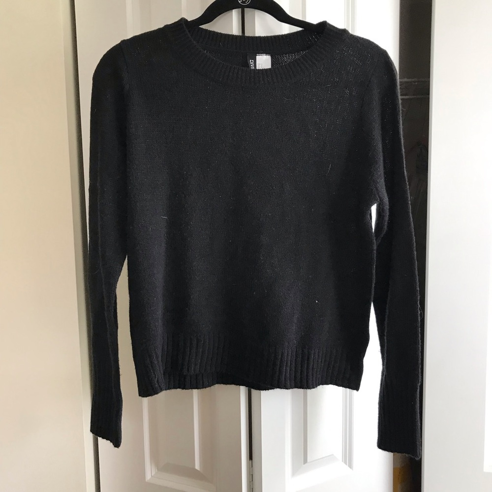 Black sweater